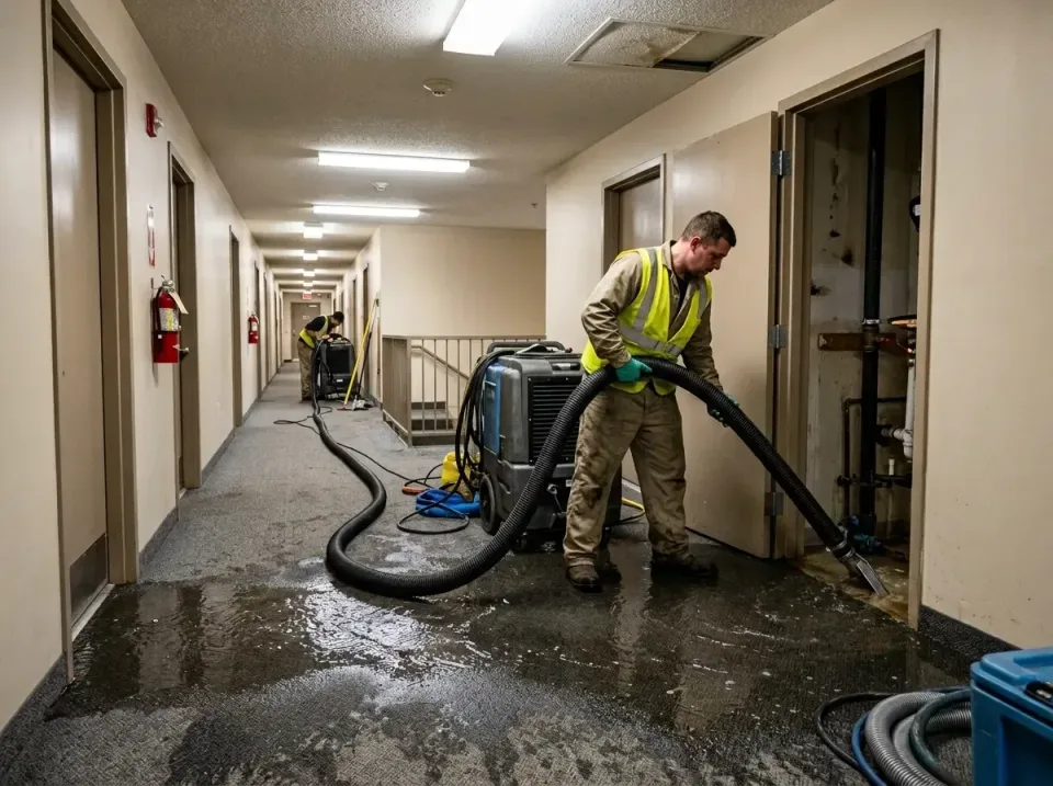 multi-unit-apartment-hallway-f-005 — frequently asked questions, Emergency Burst Pipe Water Extraction & Removal in Manteca,…